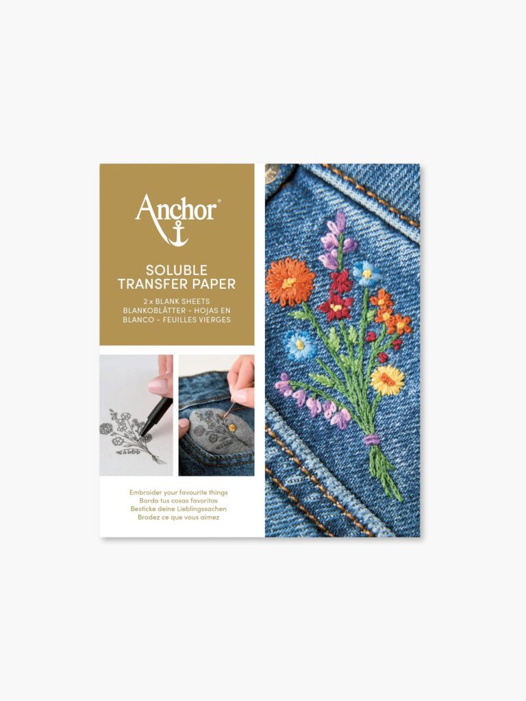 Anchor Lösliches Transferpapier – A5 – 2er-Pack
