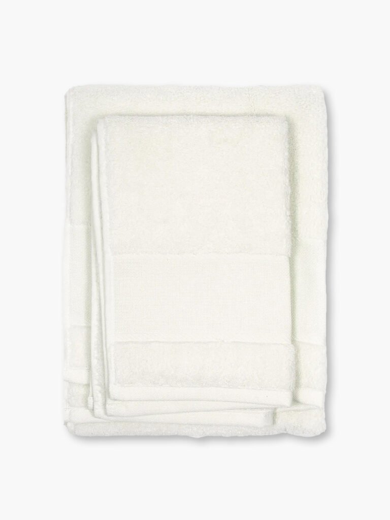 DMC Embroiderable Towel Set –500 g/m² with Aida Band – Colour 02