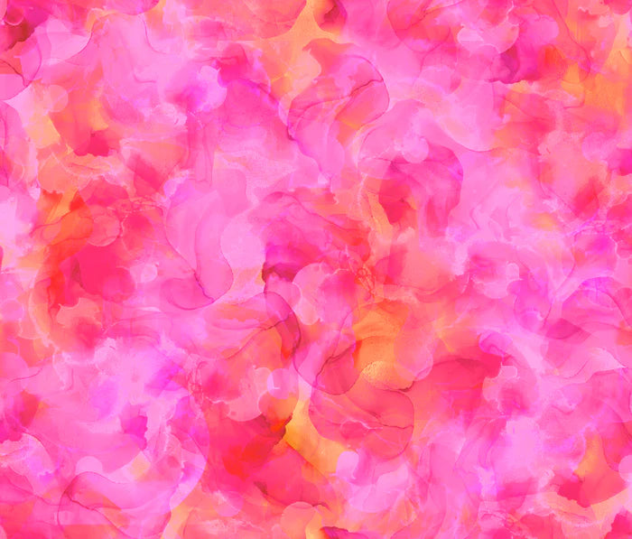 Aura Fuchsia 108" Wide Quilt Backing Fabric