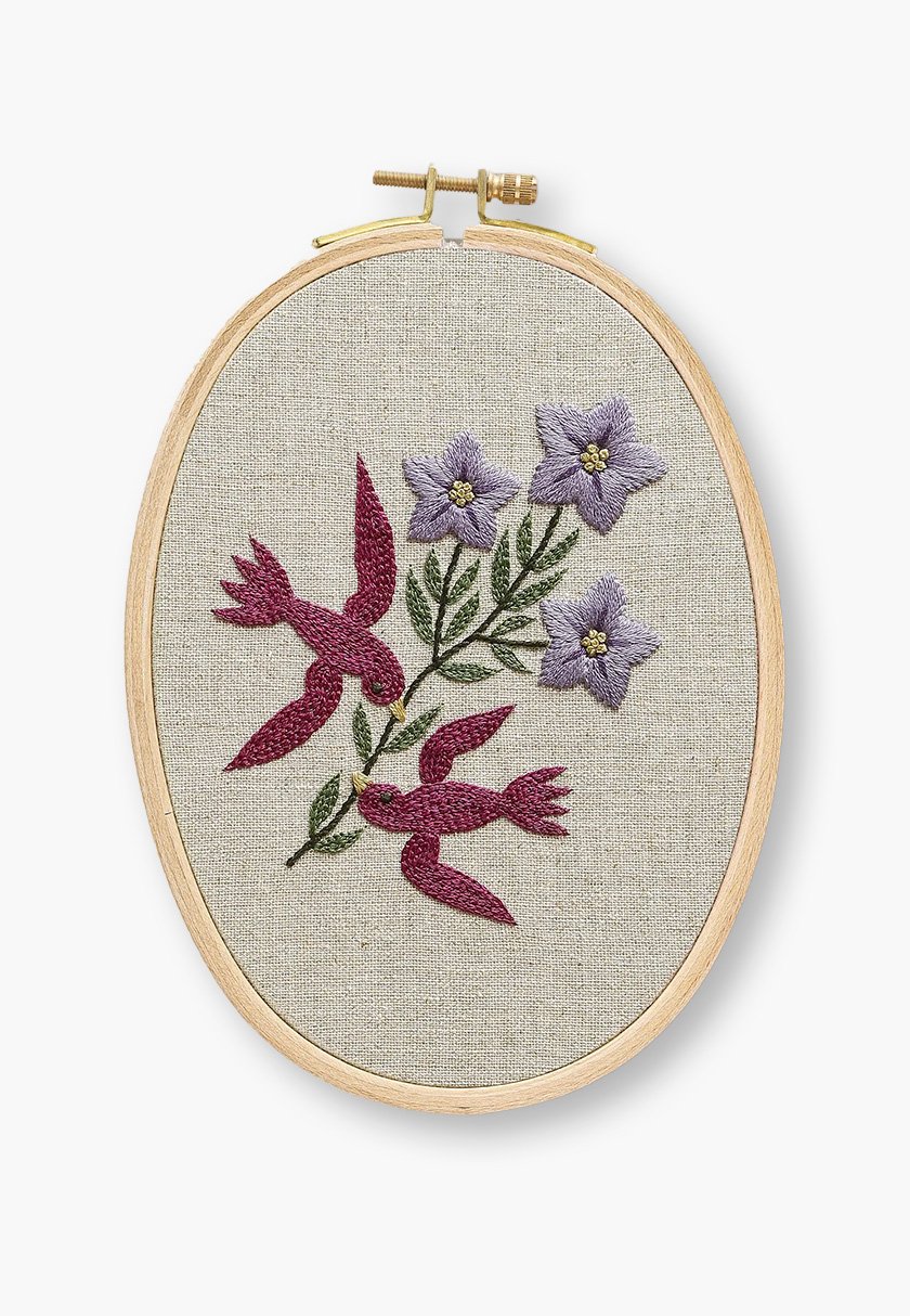 DMC – Bellflower Embroidery Kit by Yumiko Higuchi – Expert Kit