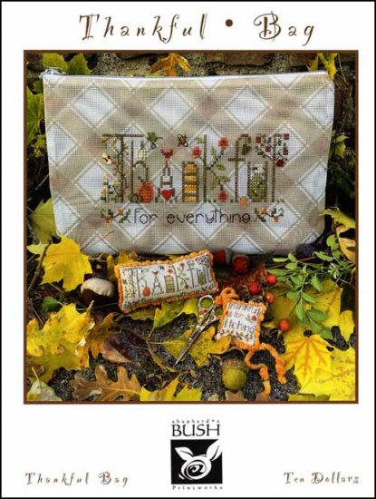 Thankful Bag Stitch Pattern by Shepherd's Bush Printworks