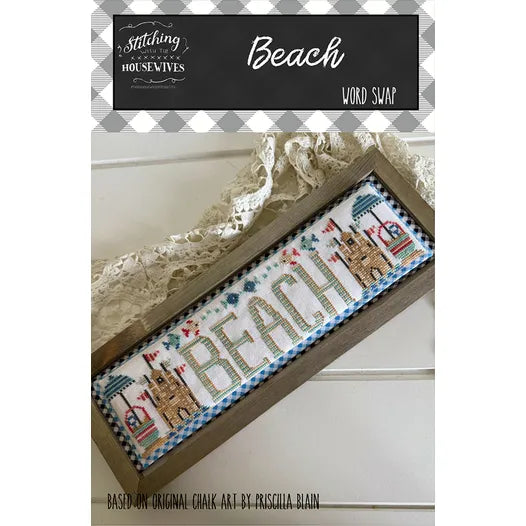 Beach - Word Swap - Stitching With the Housewives