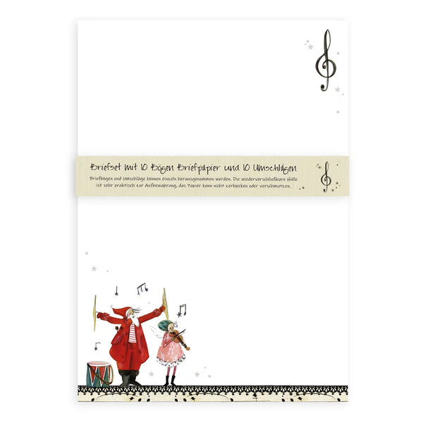 Stationery Christmas Musicians