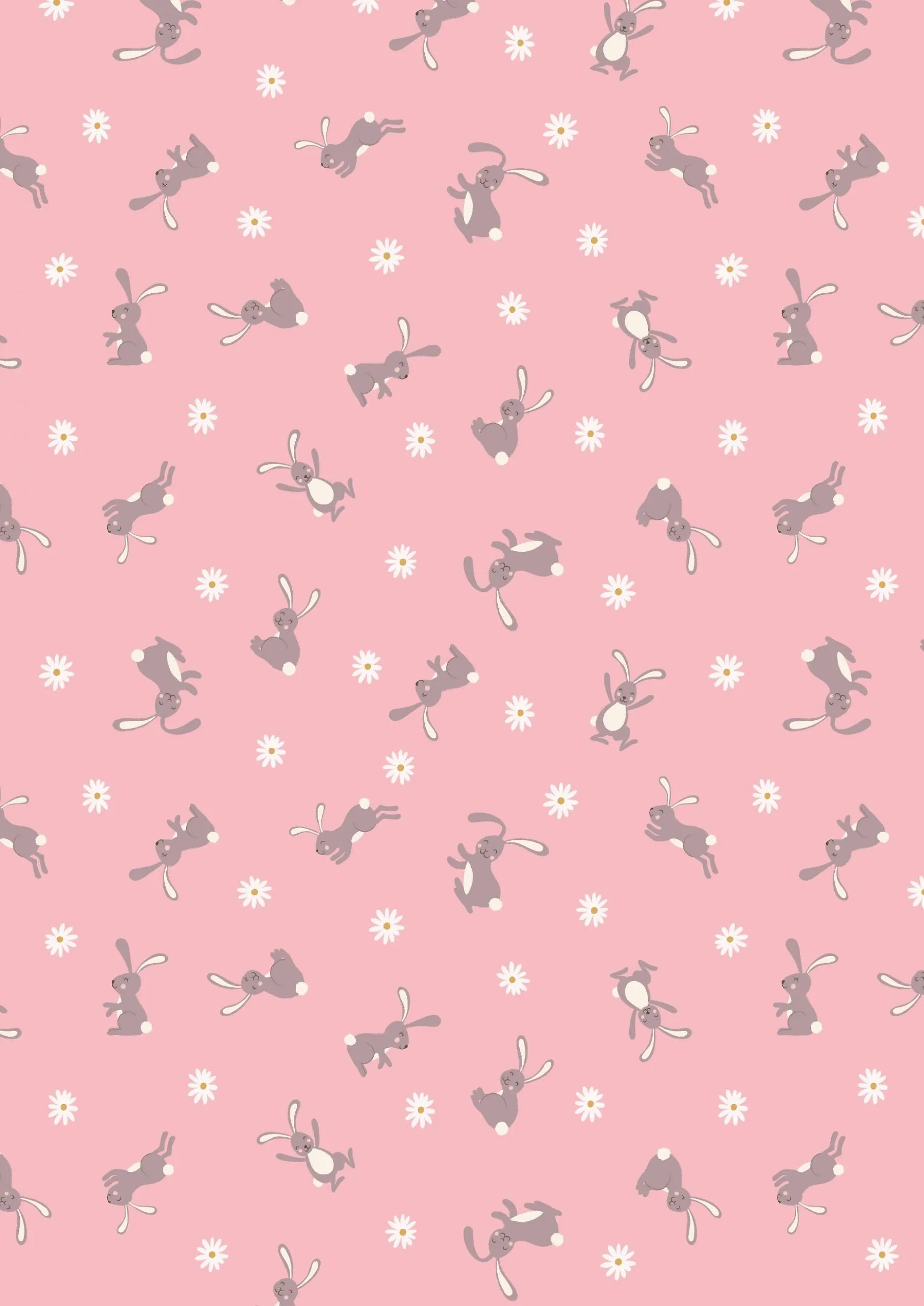 Bunny Hop A529.2 Bunny on Pink