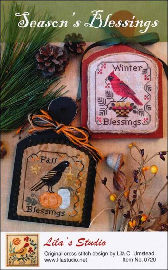 Season's Blessings Cross Stitch Pattern by Lila's Studio