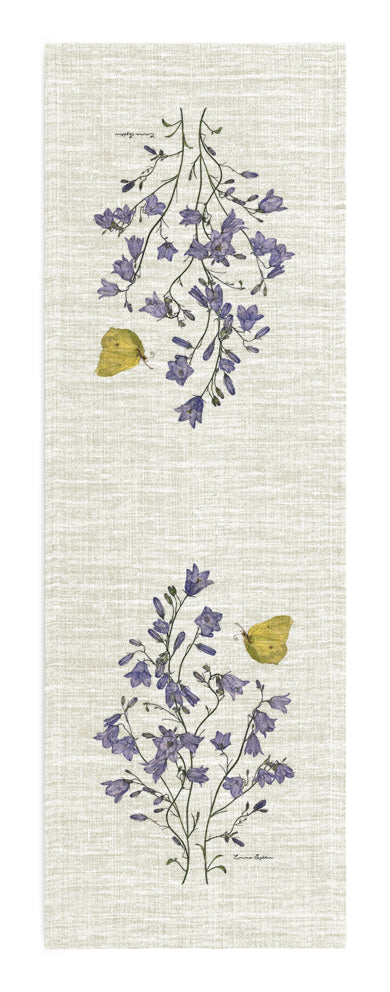 Emma Sjodin: Table Runner Bellflowers