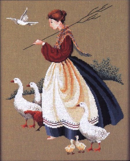 Feathers & Friends BR1 - Cross Stitch Chart