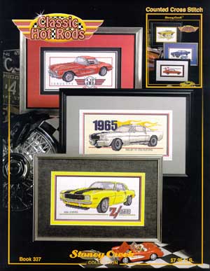Classic Hot Rods Book 337 - Cross Stitch Chart