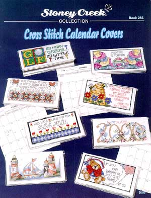 Cross Stitch Calendar Covers Book 256 - Cross Stitch Chart