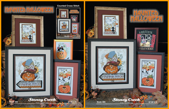 Haunted Halloween Book 389 - Cross Stitch Chart