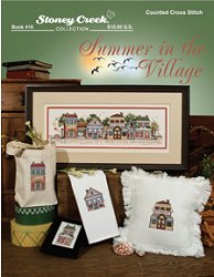 Summer in the Village Book 416 - Cross Stitch Chart