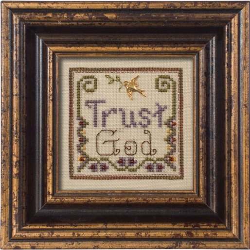 Trust God - January - Cross Stitch Chart PM008