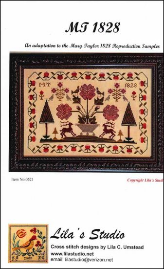 MT 1828 Cross Stitch Pattern by Lila's Studio