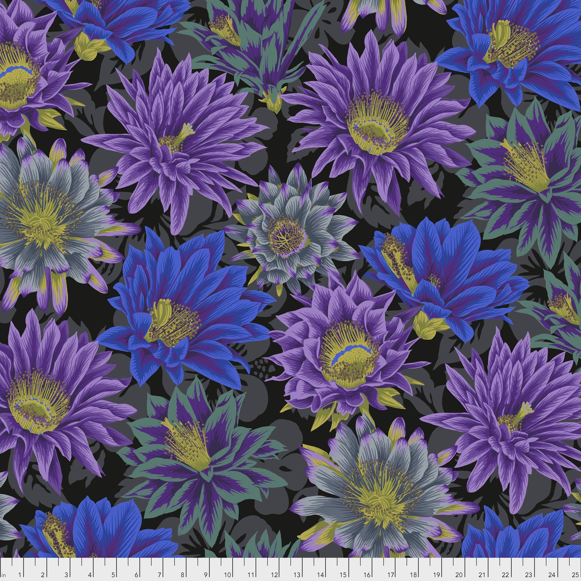 Cactus Flower PWPJ096.BLACK
