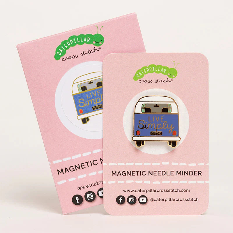 Campervan Magnetic Needle Minder by Caterpillar Cross Stitch