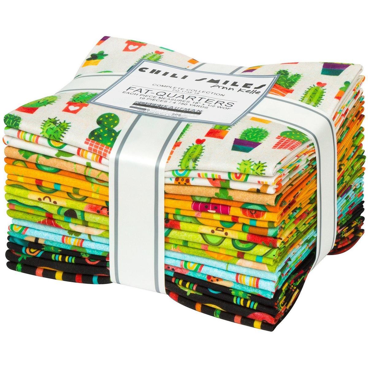 Fat Quarter Whole Collection Bundle - Chili Smiles - Robert Kaufman