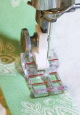 Quarter Inch Foot - Clear - Low Shank - Featherweight