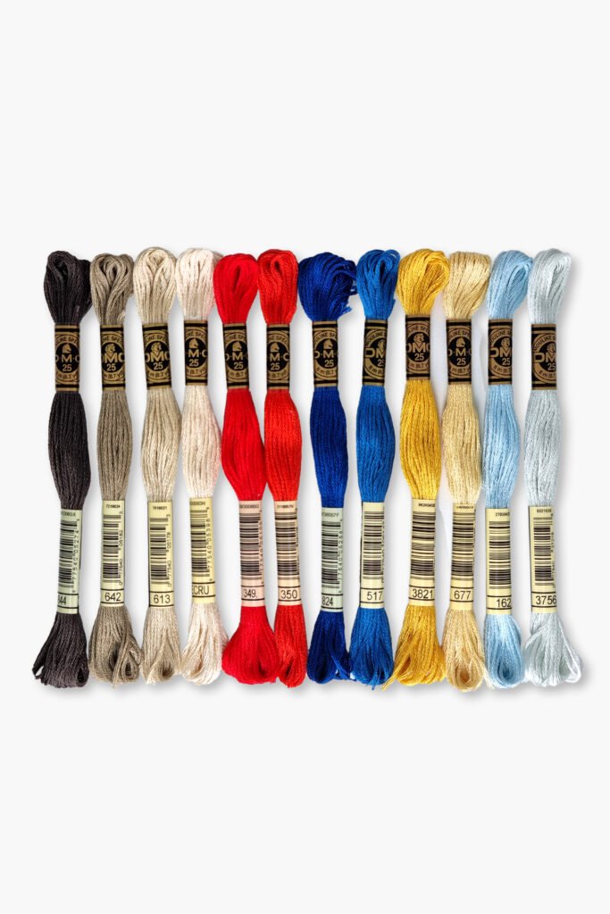 DMC Mouliné Spécial 117 – Costa Dorata Set – 12 Embroidery Skeins
