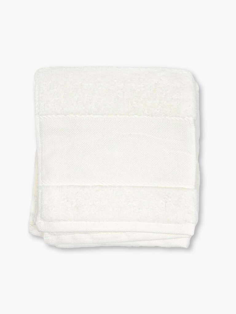 DMC CL081-02 Embroiderable Towel 50 × 100 cm – Colour 02 Ivory