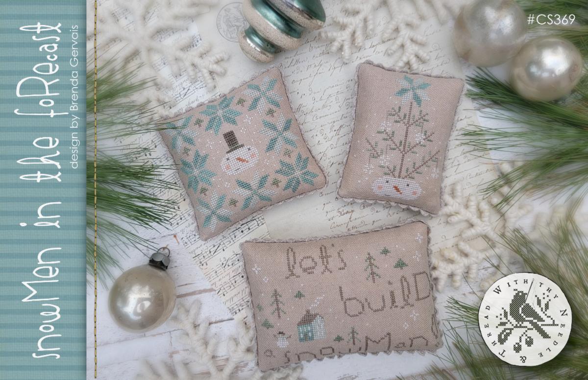 Snowmen in the Forecast by Brenda Gervais With Thy Needle & Thread