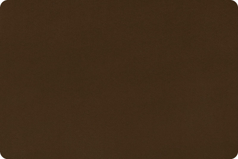 Cuddle Minky 3 Solids Brown 90" c390brown