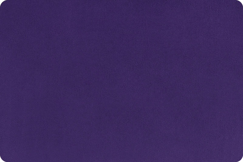 Cuddle Minky 3 Solids Eggplant 90" c390eggplant