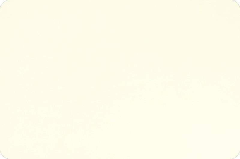 Cuddle Minky 3 Solids Ivory 90" c390ivory