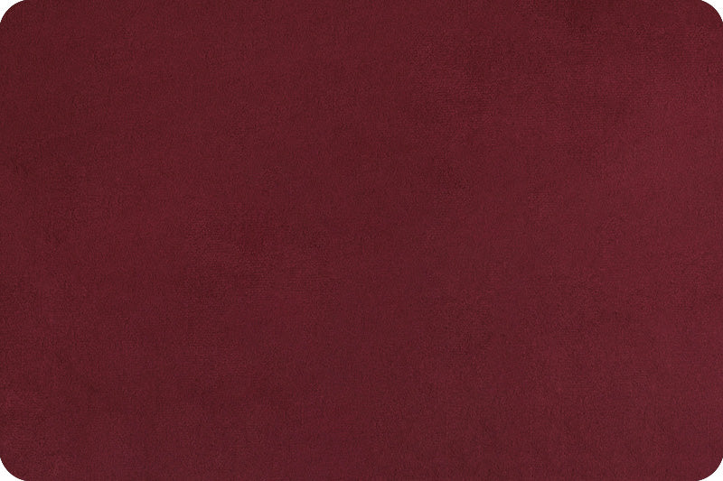 Cuddle Minky 3 Solids Merlot 90" c390merlot