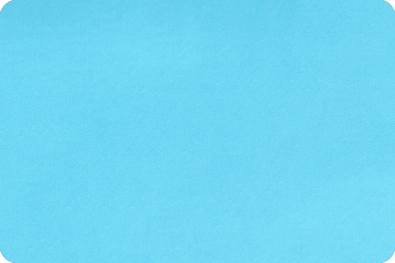 Cuddle Minky 3 Solids Turquoise 90" c390turquoise