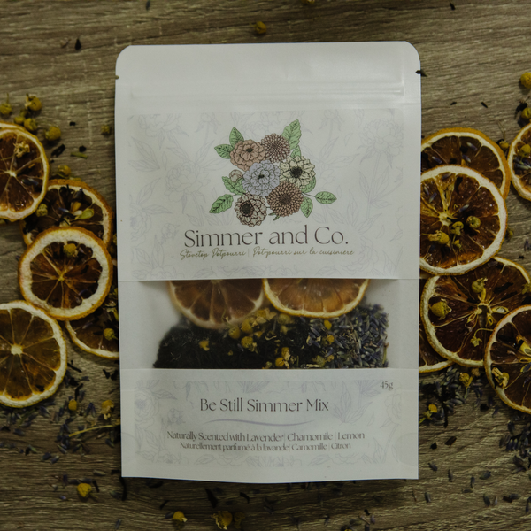 Be Still Simmer Pot Mix, Stovetop Potpourri