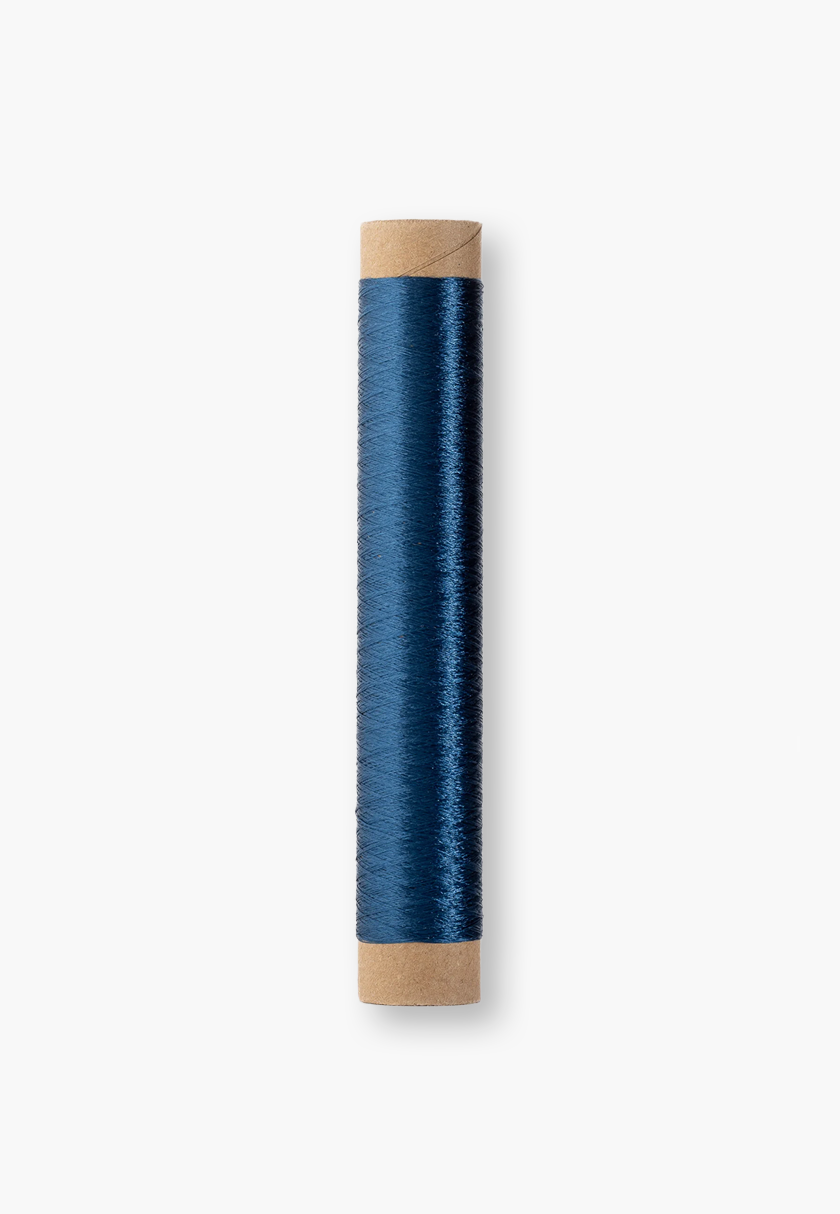 ITO Iki – Filo da ricamo 100% seta di gelso, colore 1212 Biliardo