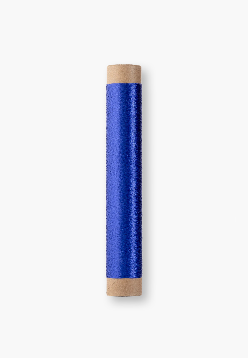 ITO Iki – 100% Mulberry Silk Embroidery Thread, Color 1215 Electric Blue