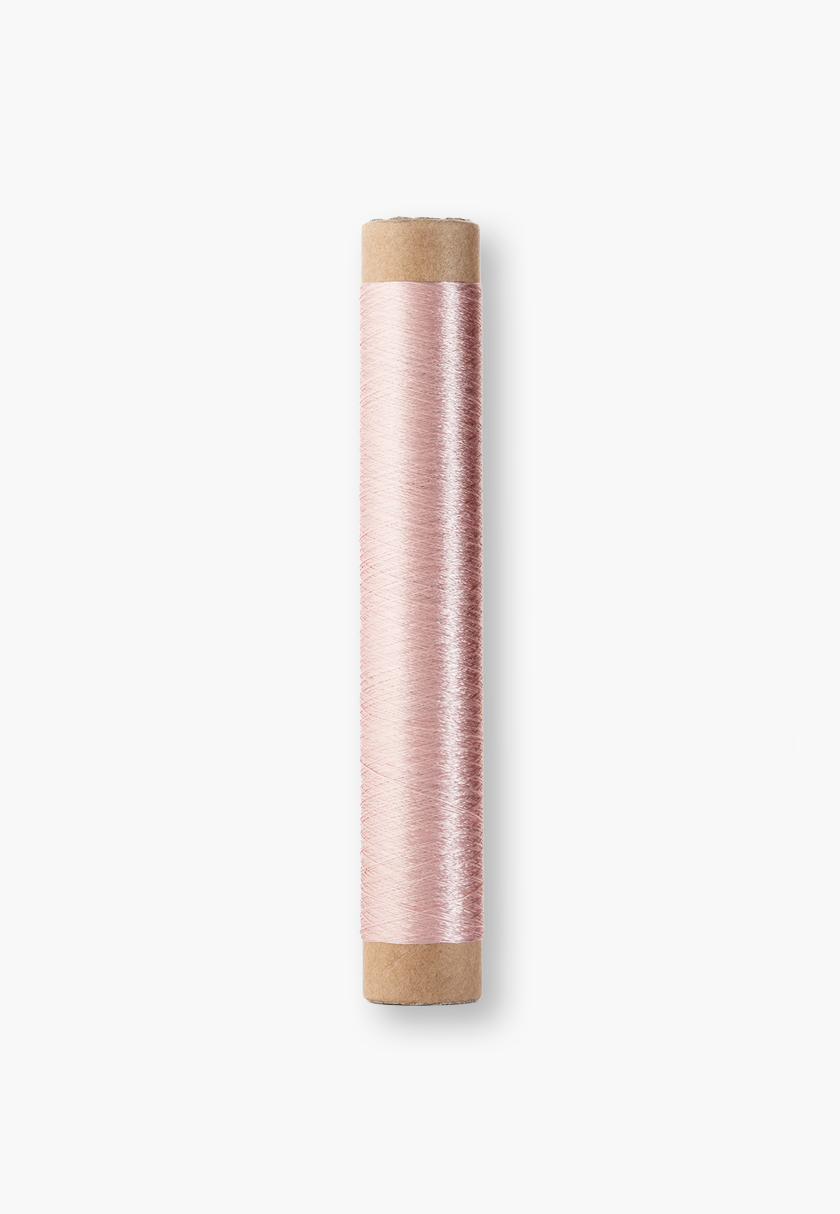 ITO Iki – 100% Mulberry Silk Embroidery Thread, Color 1218 Pale Blush