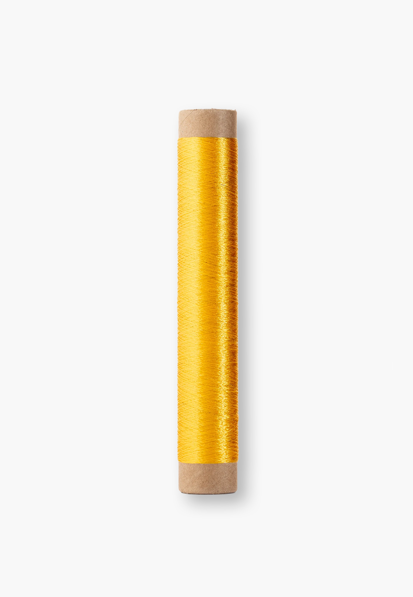 ITO Iki – Filo da ricamo 100% seta di gelso, colore 1232 Girasole
