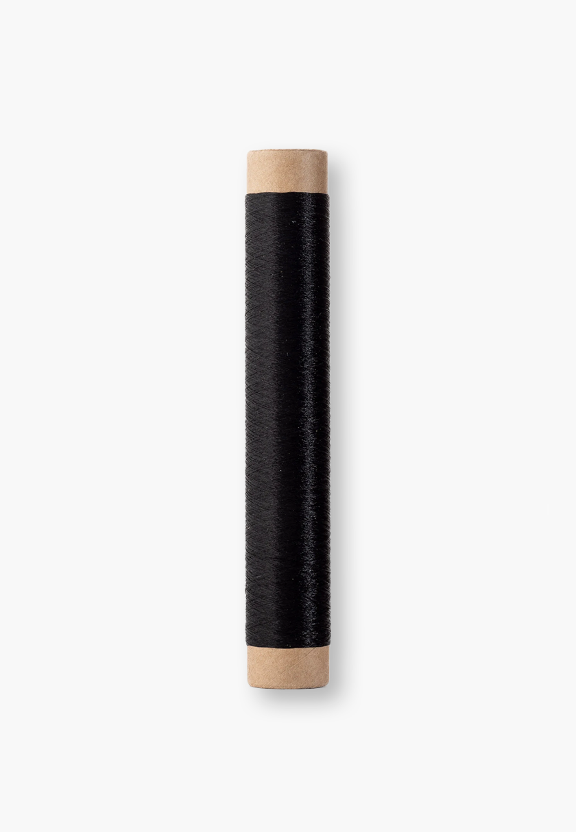 ITO Iki – Filo da ricamo 100% seta di gelso, colore 1208 nero