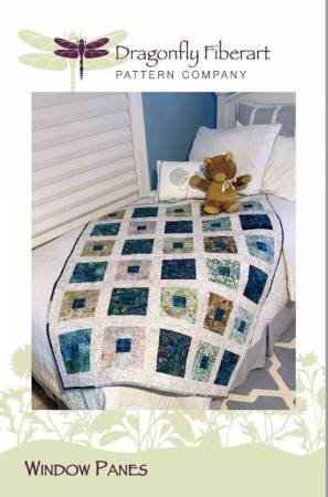 WINDOW PANES KIT.INCLUDES PATTERN AND ALL FABRIC FOR TOP (NO BINDING, NO BACKING)
