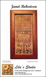 Janet Robertson Cross Stitch Pattern by Lila's Studio