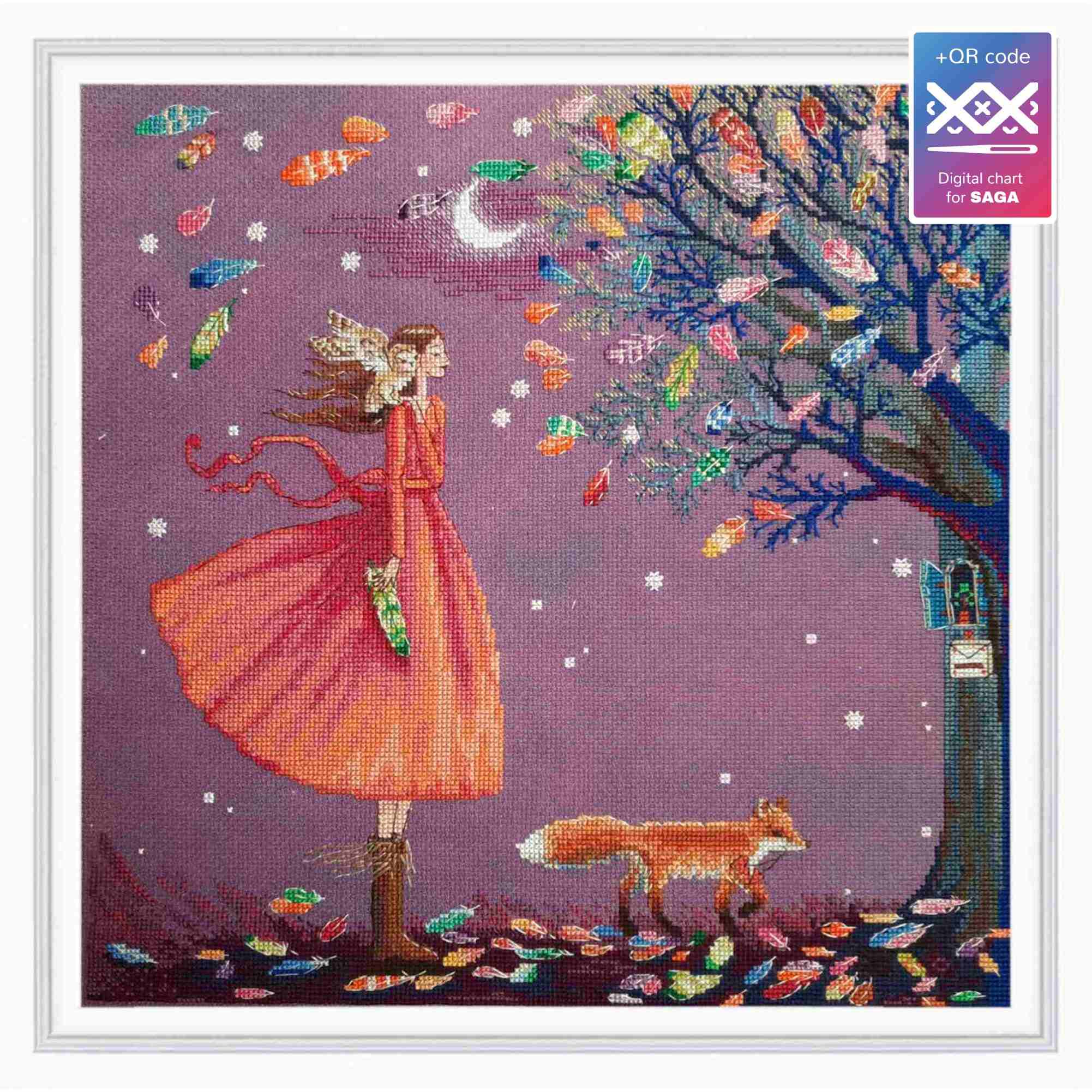 Wish Tree Cross Stitch Kit RTO Counted M70044