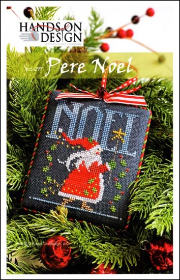Pere Noel Cross Stitch Pattern by Hands On Design