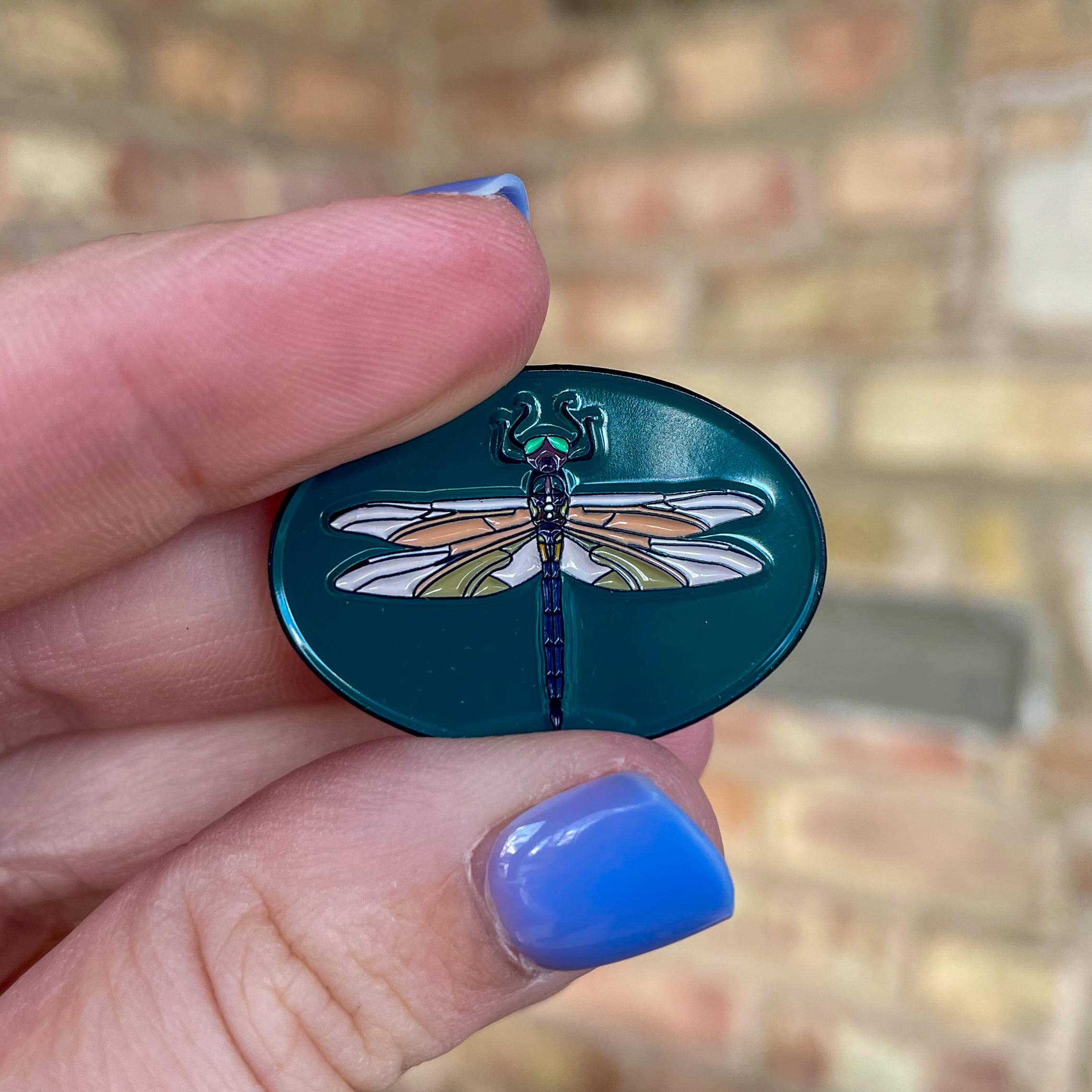 Mind The Pollinators Magnetic Needle Minder- Dragonfly
