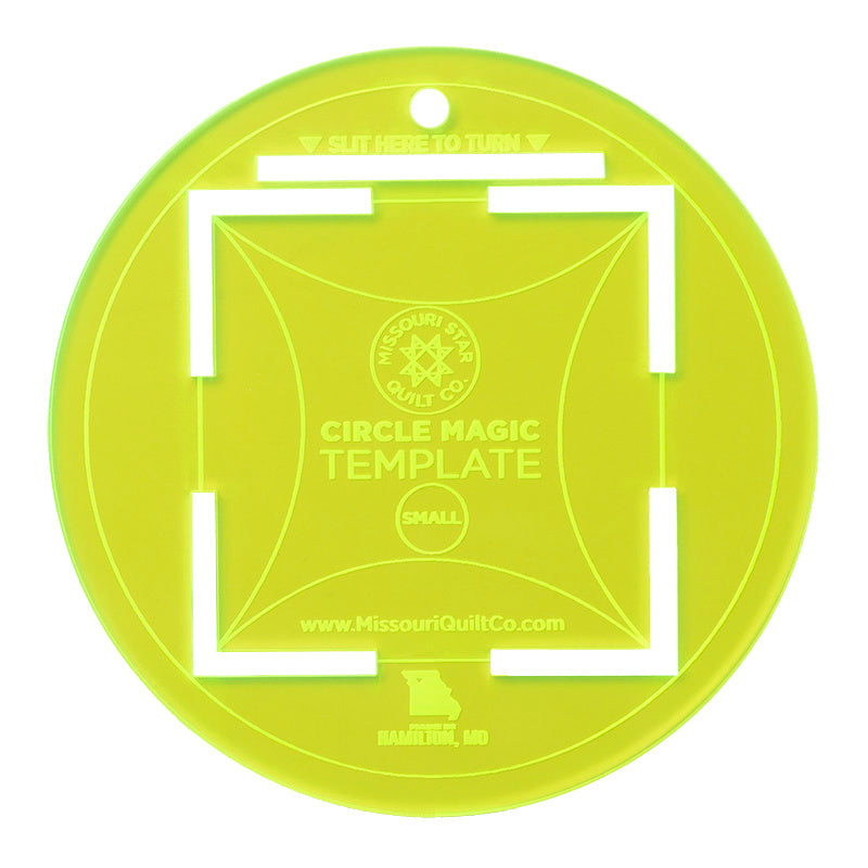 Missouri Star Circle Magic Small Template
