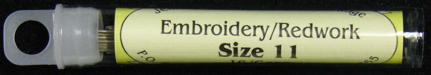Foxglove Cottage Embroidery/Redwork Needles - Size 11