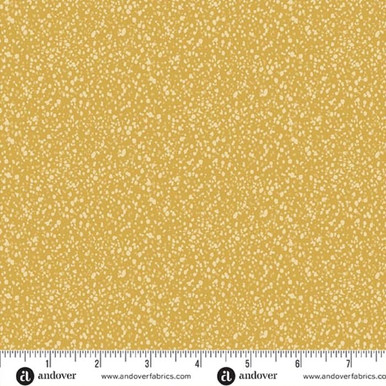 Wideback Fabric (108") - Andover Fabrics - Freckles by Karen Lewis - AW-1422-LY - Yellow - Driftstone