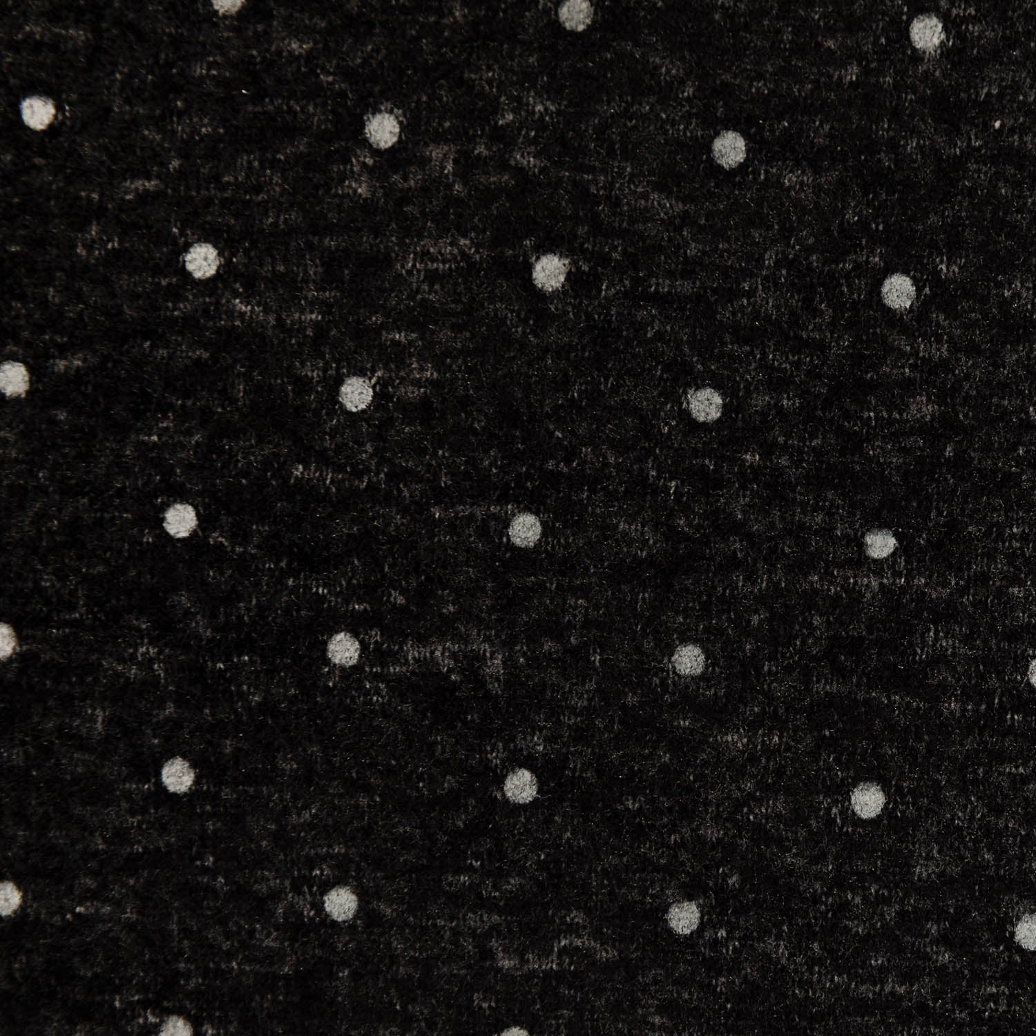 French Terry Dots FTD2 Graphite Grey 82% Viscose 15% Polyester 3% Elastane 55" wide