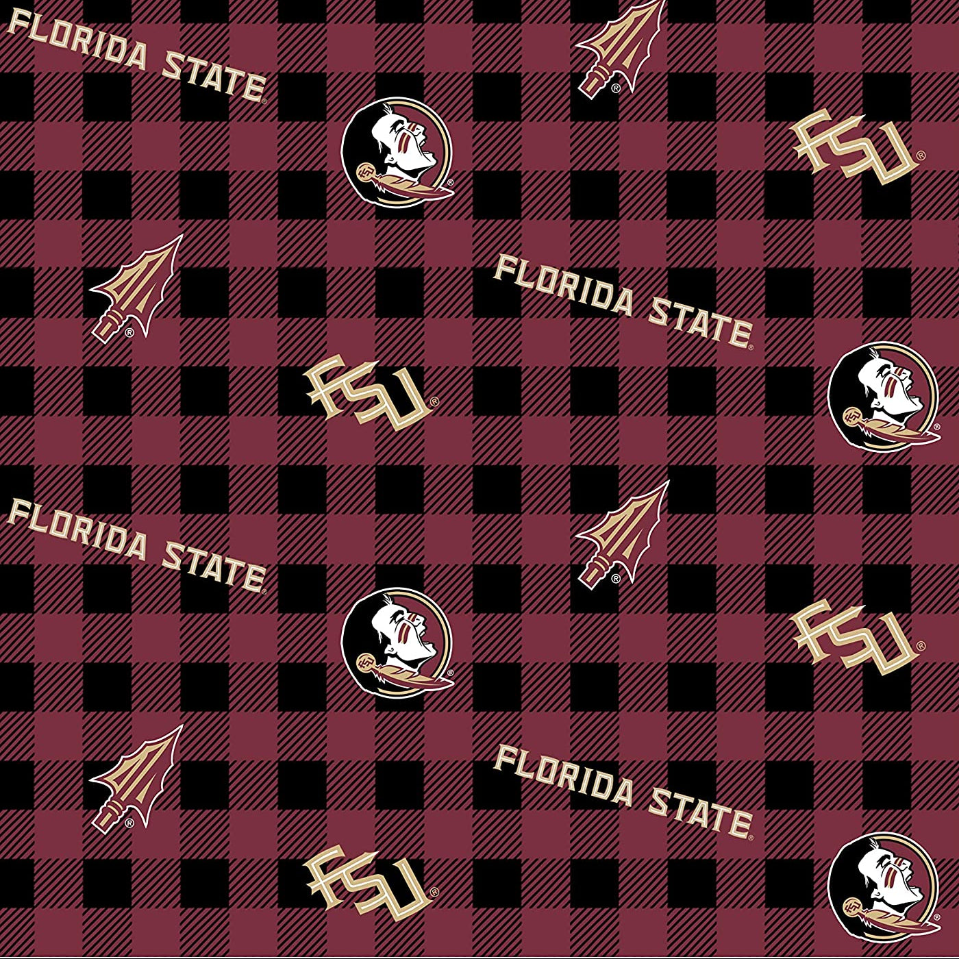 Florida State Seminoles - Flannel Check