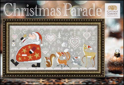 Christmas Parade Cross Stitch Pattern by Cottage Garden Samplings