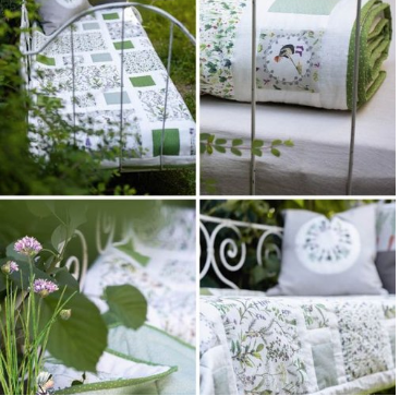 Acufactum Quilt Kit: Gartengluck {Garden Happiness}