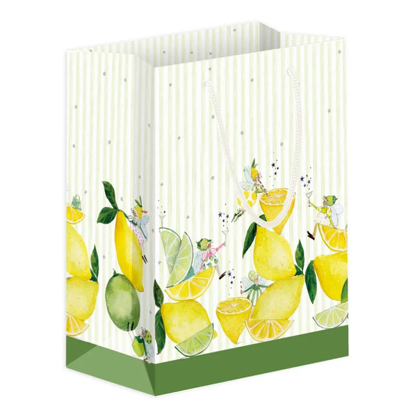 Gift Bag, Medium, Lemons