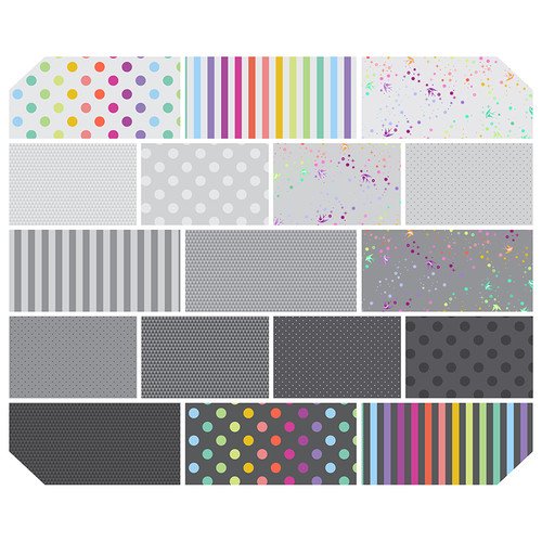 Tula Pink - Graywork True Colors - (2.5" x 42-44") Design Roll