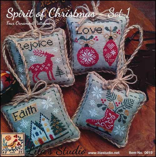 Spirit Of Christmas Set 1 Cross Stitch Pattern by Lily's Studio